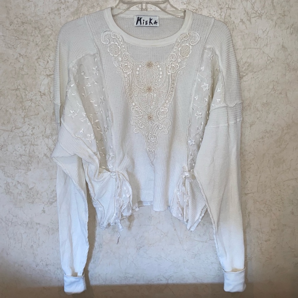 Mieka Thermal Vintage Top